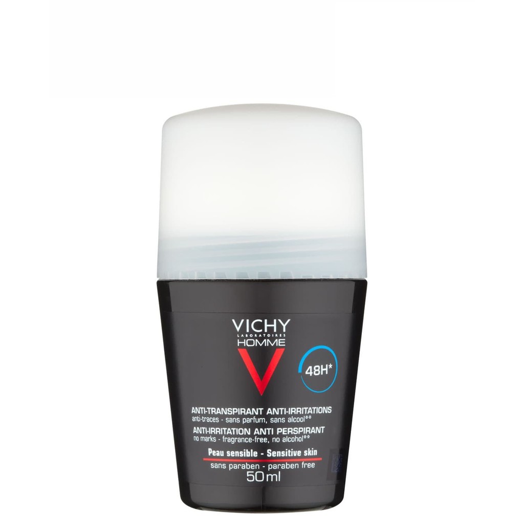 Lăn khô thoáng vùng da dưới cánh tay 48h+ Vichy cho nam