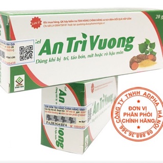 ✅ Gel An Trĩ Vương 20g - Xoa dịu búi trĩ, làm teo trĩ