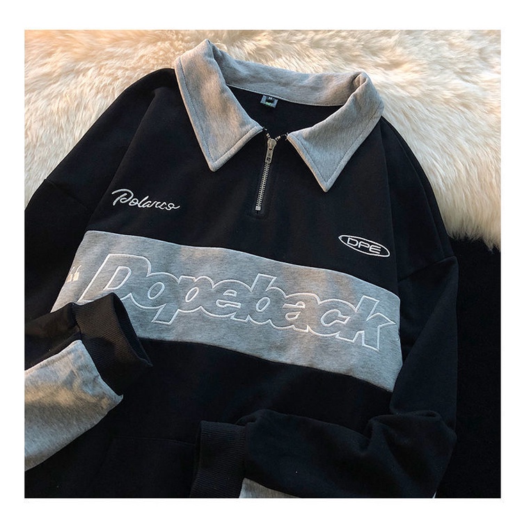 Áo sơ mi tay dài cổ bẻ phong cách retro cho nữ | BigBuy360 - bigbuy360.vn