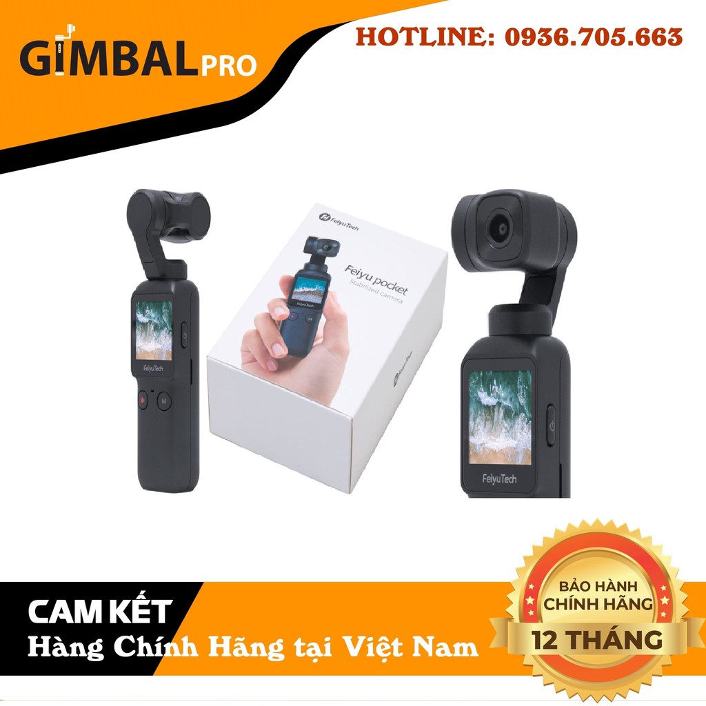 Máy Quay Feiyu Pocket ll Nhỏ Gọn, Thông Minh‎ ll Giá cực sốc
