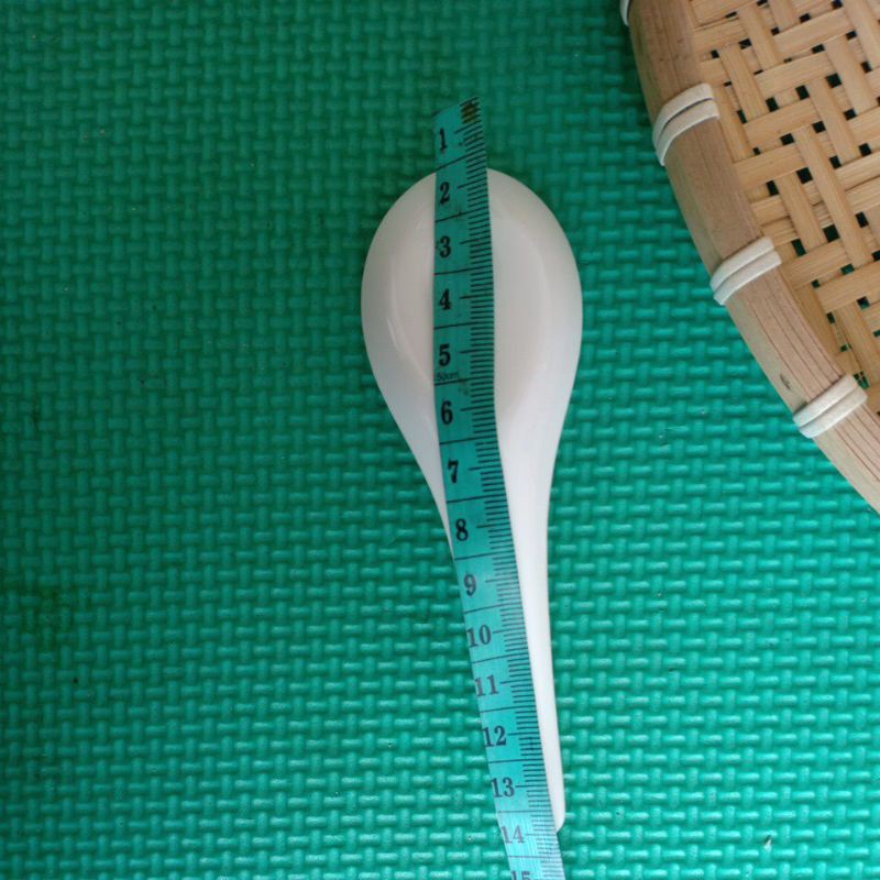 Muỗng sứ trắng