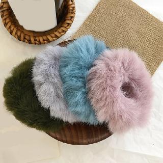 Dây Buộc Tóc Lông Thỏ Giả Mềm Mại (Hair Scrunchies)