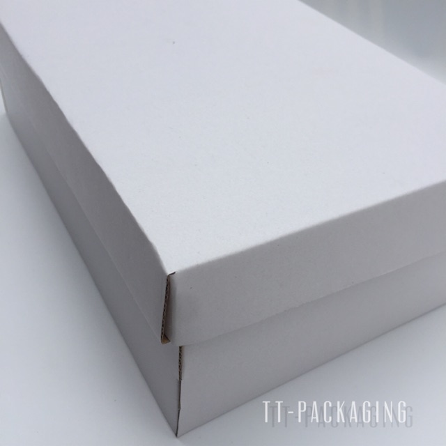 Hộp carton đựng giày trắng (10 hộp)