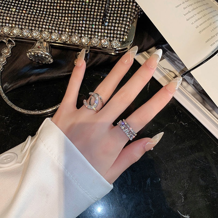 Nhẫn nữ style Hàn sáng lấp lánh cực xinh - N84