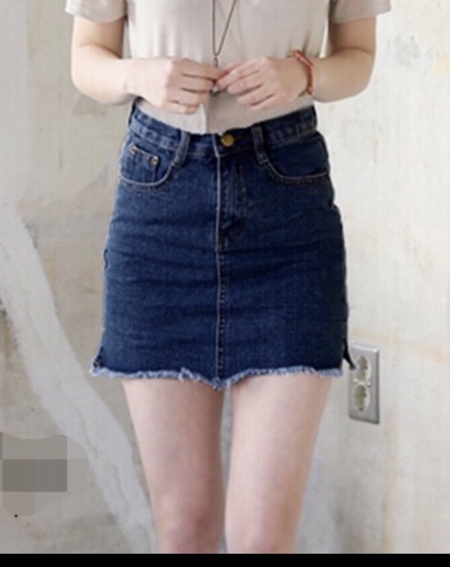 QUẦN VÁY jean BigSize Co dãn mạnh, lưng cao rách lai kiểu | BigBuy360 - bigbuy360.vn