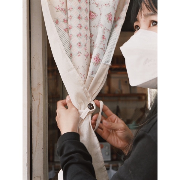 Rèm thô mộc Vintage Thuỳ An 2