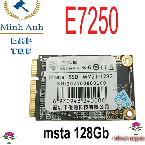 Thay ổ cứng ssd msata 128Gb mã sp mv21 ( dùng cho laptop dell latitude 7250 7240 )