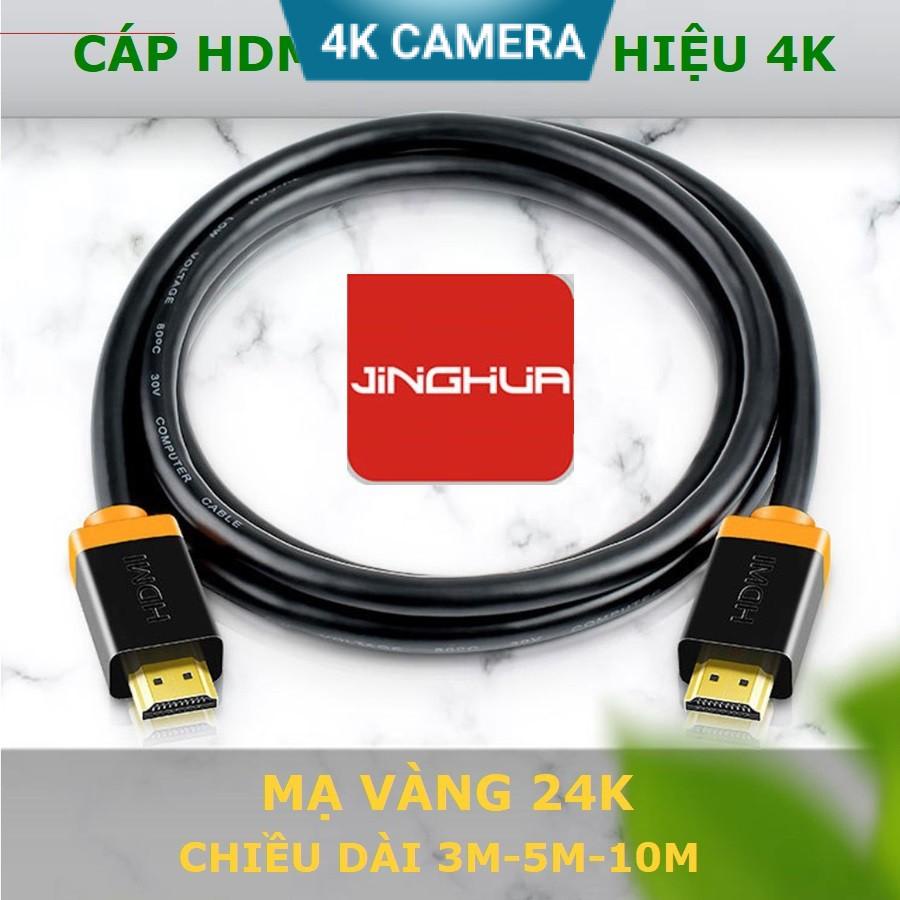 Cáp HDMI 2.0 cho tín hiệu 4K mạ vàng 24k