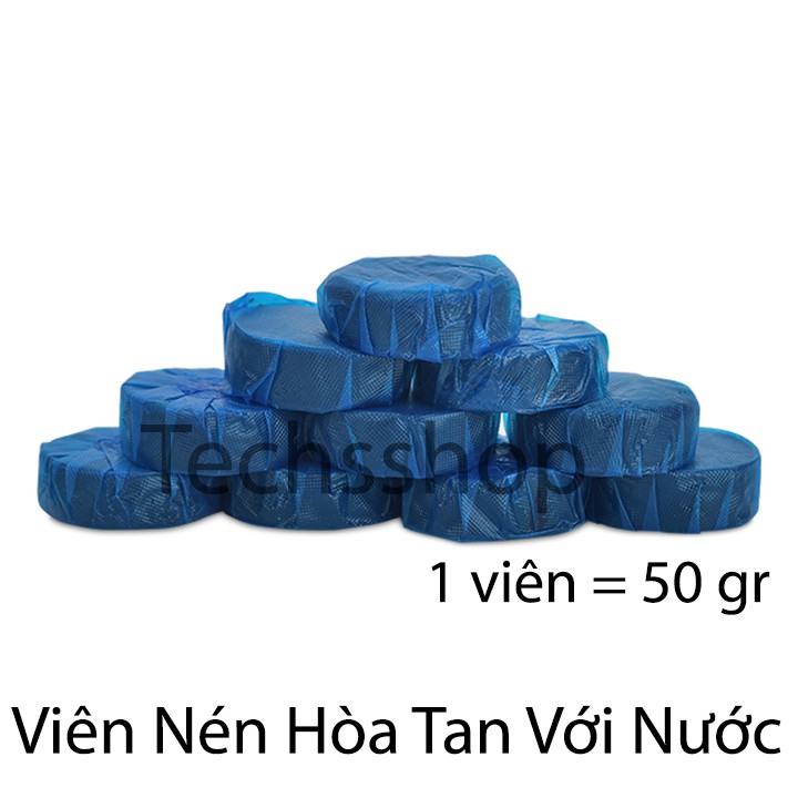 Viên nén tẩy bồn cầu - Bịch 10 viên nén bồn cầu - Khử mùi bồn cầu