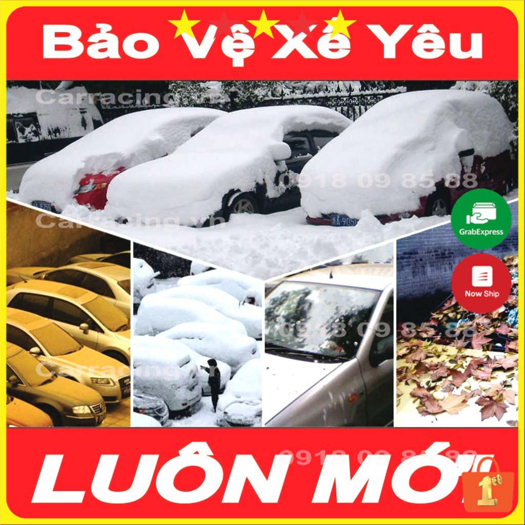 Bạt phủ xe ô tô CARRACING LA02 Bạt Phủ Ô TÔ Tăng 250% Che nóng ⛈️ mưa ⛈️ xước ⛈️ Xe Hơi 4 chỗ , 5 Chỗ , 7 chỗ , Bán Tải