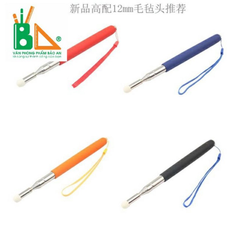 QUE CHỈ BẢNG ĐẦU NỈ DÀI 1M 💥Que Bút Chỉ Bảng Kéo Dài Dành Cho Thuyết Trình Giảng Dạy Dẫn Tour - 1 Cây