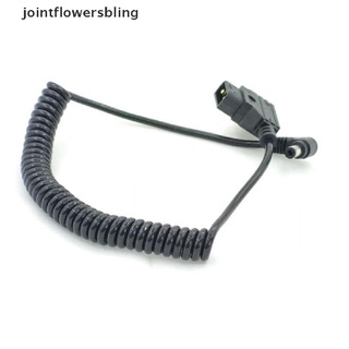 jointflowersbling D-Tap Male to Right Angle DC 5.5×2.5mm Cable for DSLR Rig Power V-Mount JLG