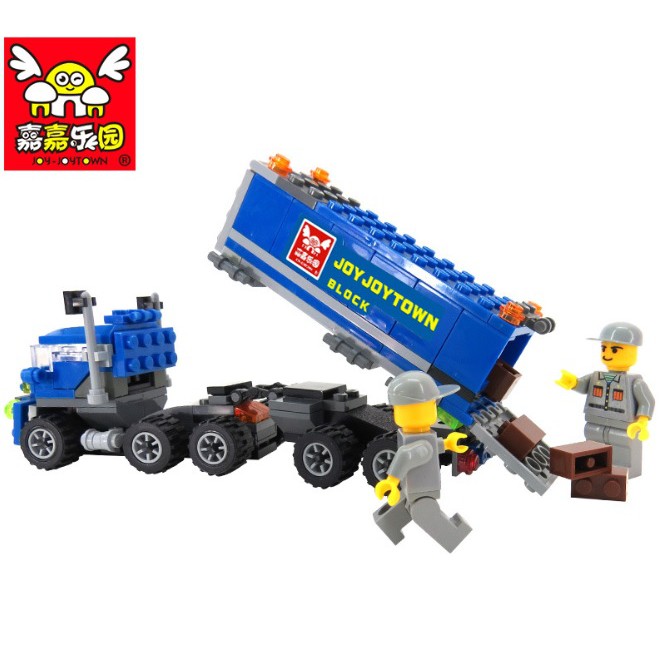 BỘ LEGO XẾP HÌNH Ô TÔ TẢI VẬN CHUYỂN HÀNG 5 TRONG 1