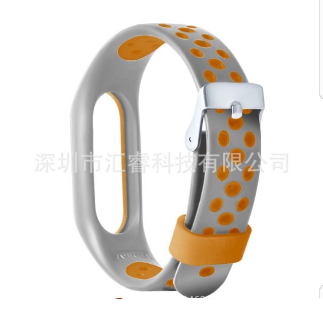 dây thể thao cho miband 2 khóa kim loại - tặng dán màn