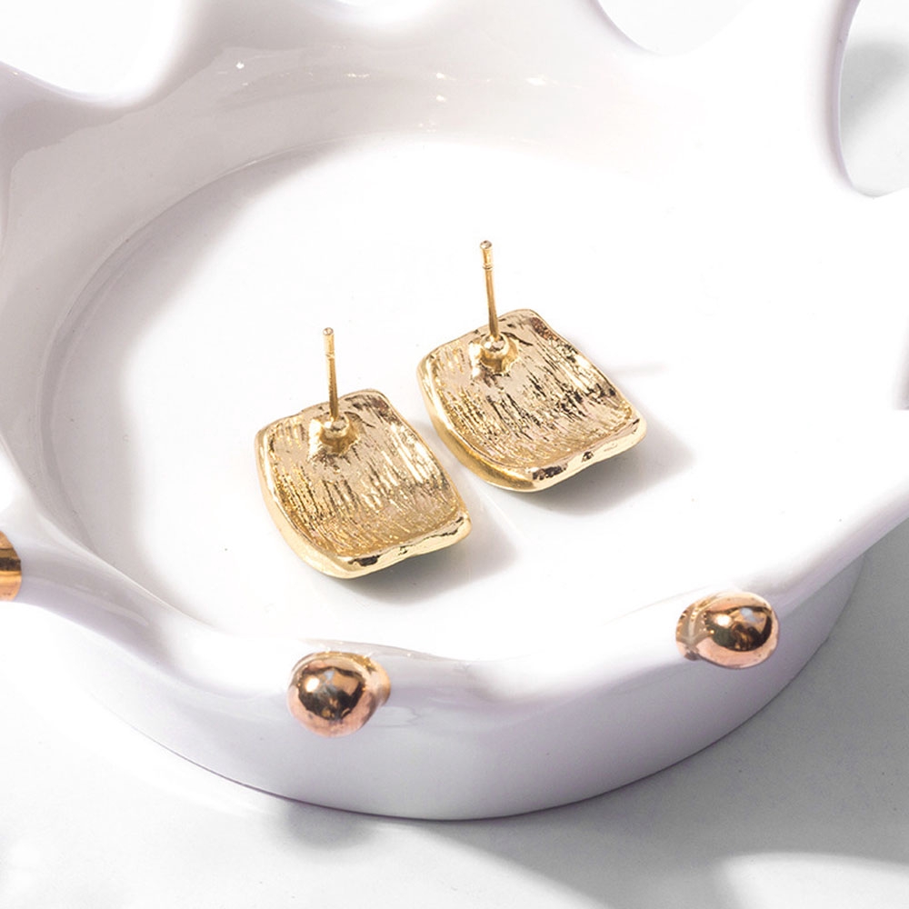 Hoa Tai Nữ Kiểu Dáng Hình Học Sang Trọng