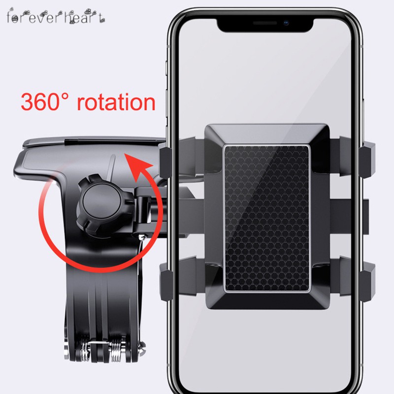 Giá đỡ điện thoại xoay 1200 độ linh hoạt cho xe hơi | BigBuy360 - bigbuy360.vn