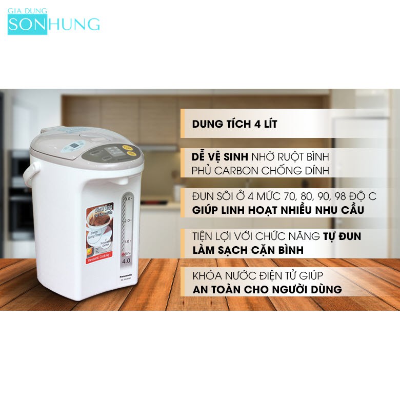 BÌNH THỦY ĐIỆN PANASONIC EG4000 NHẬP KHẨU THÁI LAN
