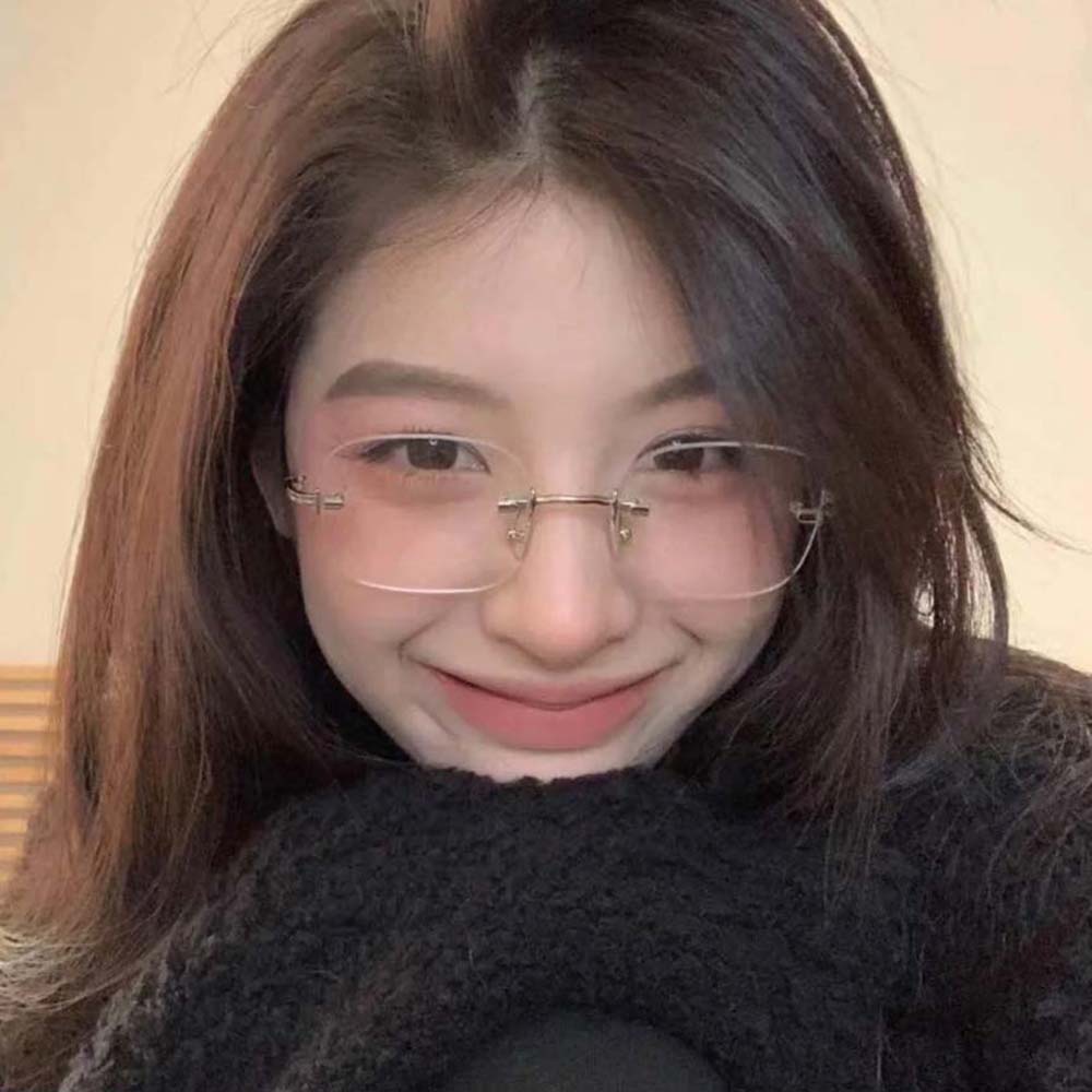 Kính Mát Không Gọng Chống Tia Sáng Xanh Thời Trang Hàn Quốc Cho Nam Nữ