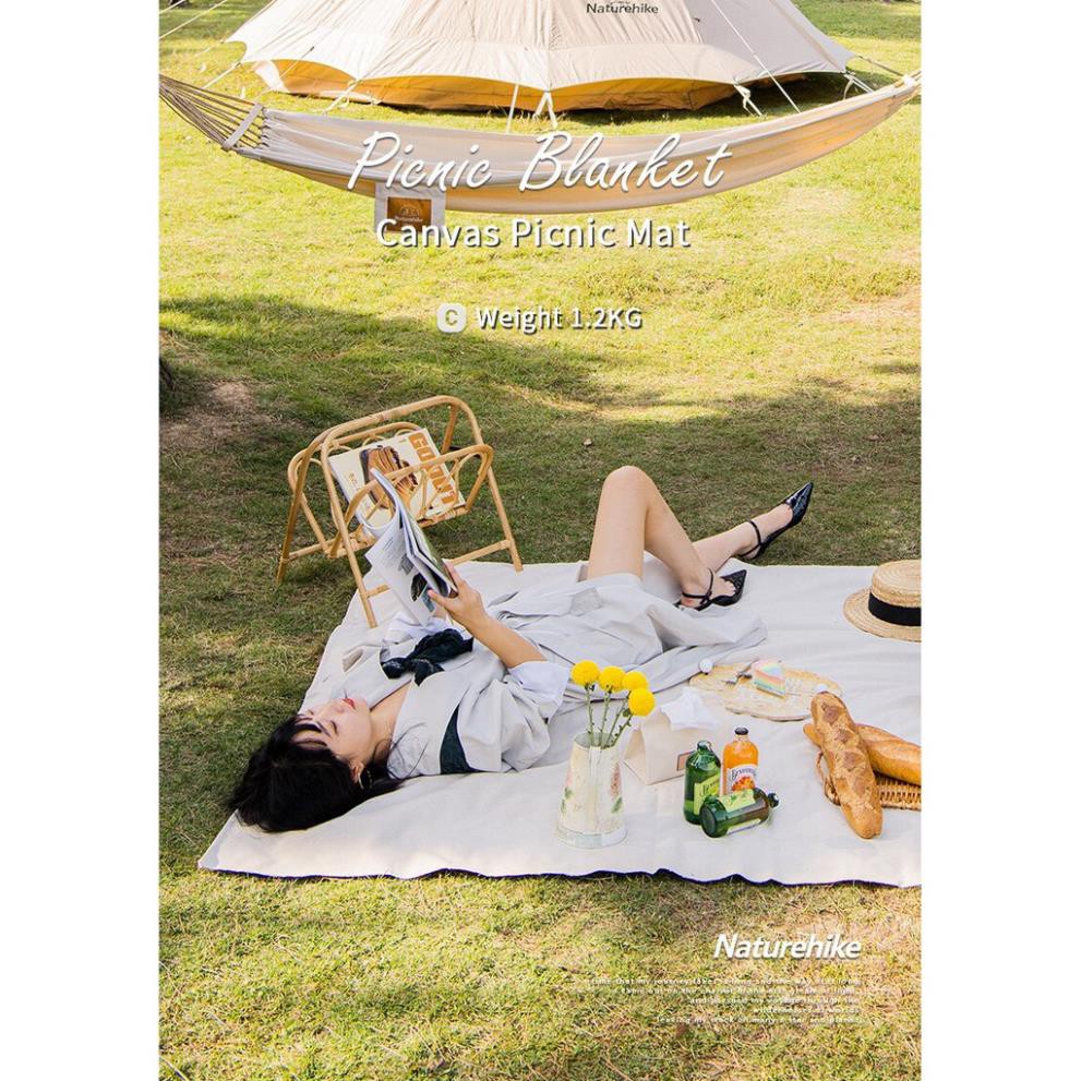 Thảm dã ngoại Glamping NatureHike NH20FCD10 phù hợp cho cắm trại camping picnic chính hãng
