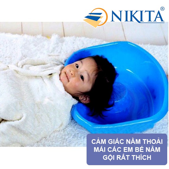 Chậu gội đầu NIKITA CGD01 nằm gội tiện lợi như ở tiệm, cho bà bầu người lớn tuổi