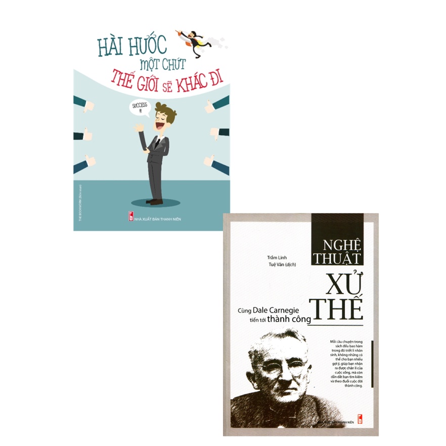 Sách -Combo Hài Hước Một Chút Thế Giới Sẽ Khác Đi + Nghệ Thuật Xử Thế (Bộ 2 Cuốn)