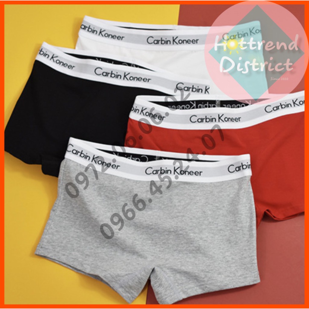 [ORDER] Set 4 Quần Boxer Classic Cho Nữ/Tomboy