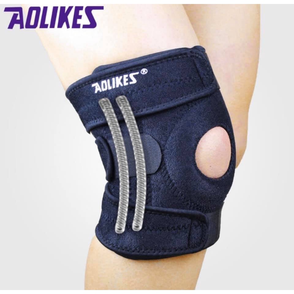 Bó gối thể thao AOLIKES A-7618 Four spring Sport knee protector