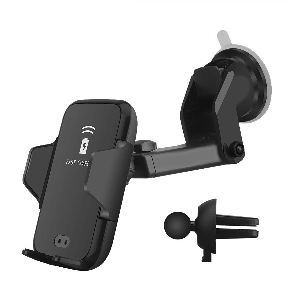 Đế Sạc Nhanh Không Dây Qi 10w Cho Xe Hơi