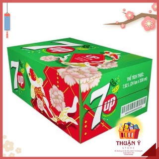 🌸 ) thùng 24 lon 7up 🌸