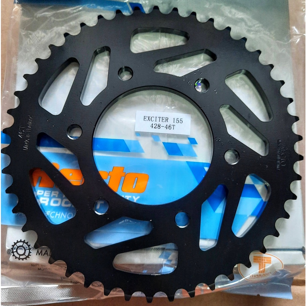 Full bộ nhông sên  đĩa RECTO chính hãng dùng cho Dream/Wave/ RS/ WS110/Future 125