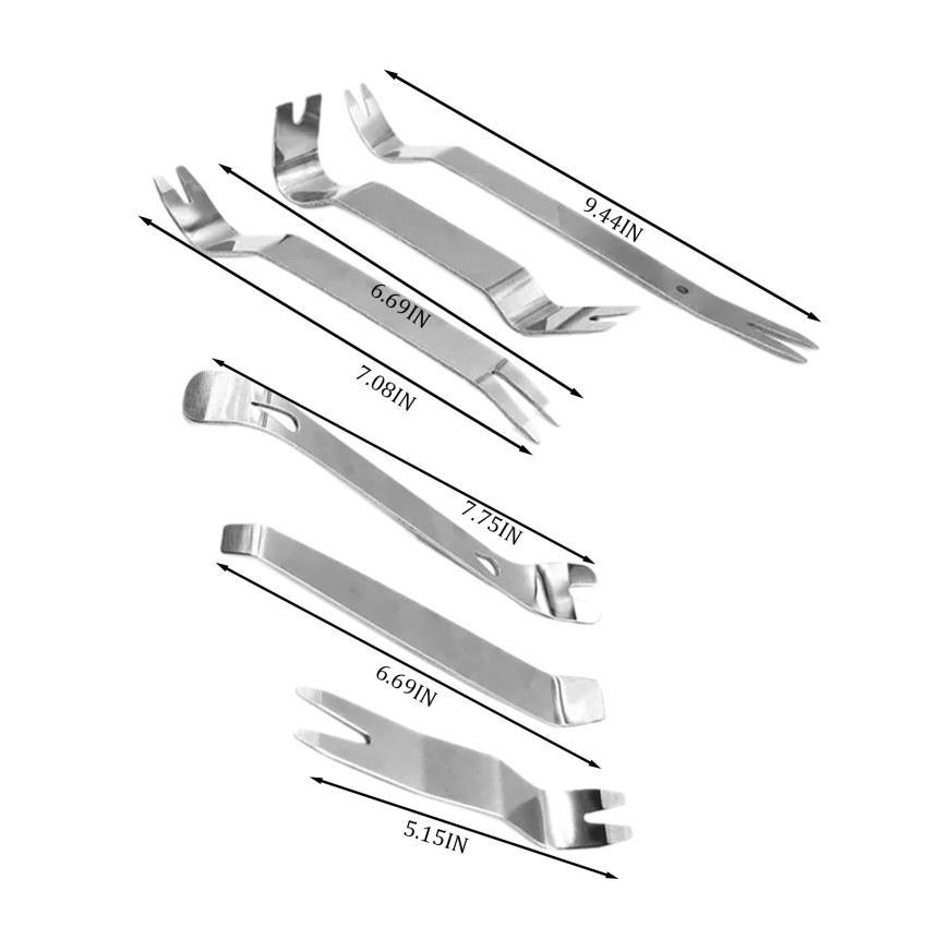 Set 6 Dụng Cụ Tháo Gỡ Bảng Điều Khiển Âm Thanh Xe Ô Tô