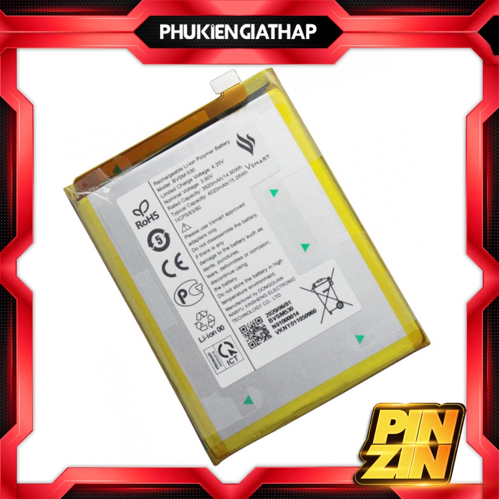 Pin Scud cho Vsmart Active 3 - BVSM-530 dung lượng 4020mAh