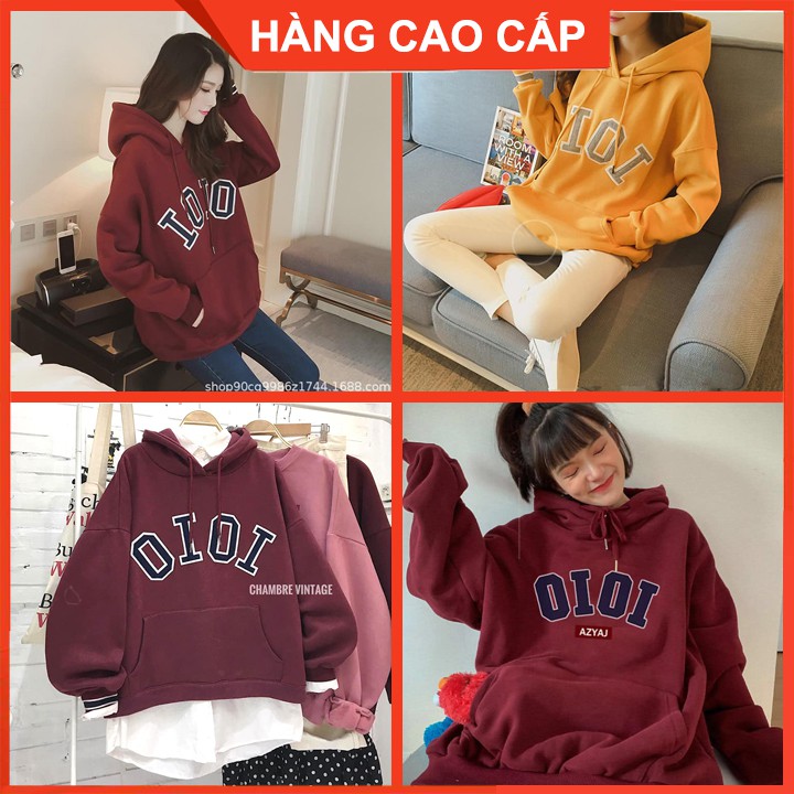 Áo Hoodie Unisex, Áo Khoác Thun Nỉ OIOI