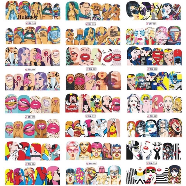 Sticker Nga( dán nước )