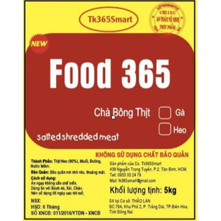 CHÀ BÔNG FOOD 365