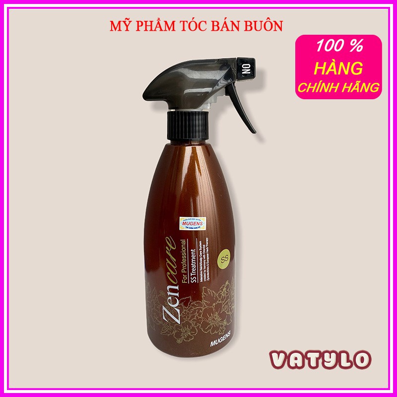 Hấp nguội thảo dược Mugens Zen Care Hàn Quốc 500ml | Phục Hồi Tóc Hư Tổn, Giảm Gãy Rụng | Hàng Chính Hãng CT49