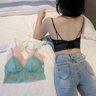 Áo Bra Ren Lửng Mã Mới 384