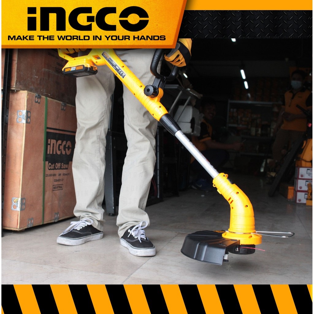Máy cắt cỏ dùng pin 20V hiệu Ingco  CGTLI20018