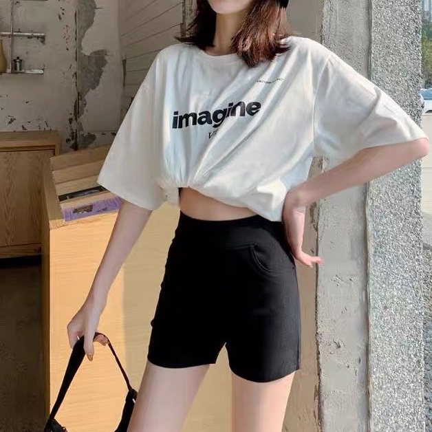 Quần legging dài, lửng, đùi nữ Black Funoff Biker