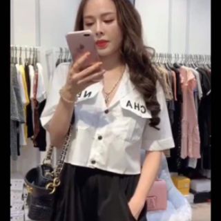 Áo sơ mi đuôi tôm vạt thấp cao_Sl