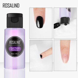 Rosalind 30ml Tẩy Chỉ Dành Cho Tẩy Sơn Móng Tay Khăn Lau Không Lint Kẹp Móng Tay