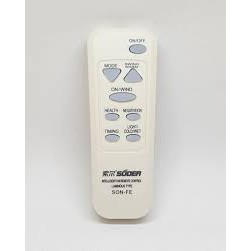 Điều Khiển/Remote quạt Soder SON-FE đa năng