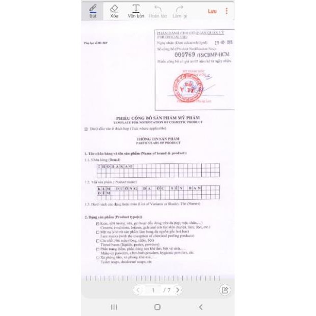 Kem Dưỡng Da Ốc Sên 30g  Thorakao