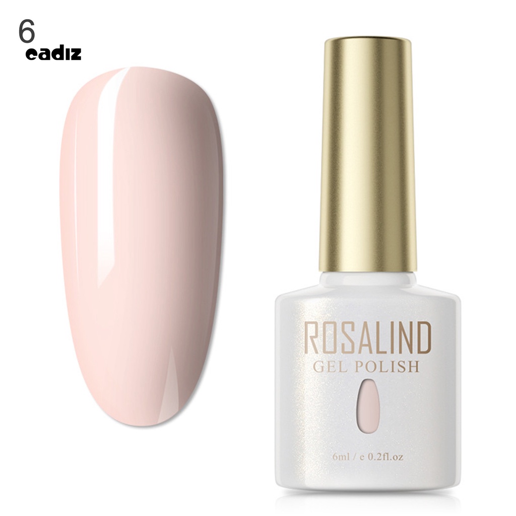 [Hàng mới về] Sơn móng tay gel uv màu sắc thân thiện với da lâu trôi ROSALIND