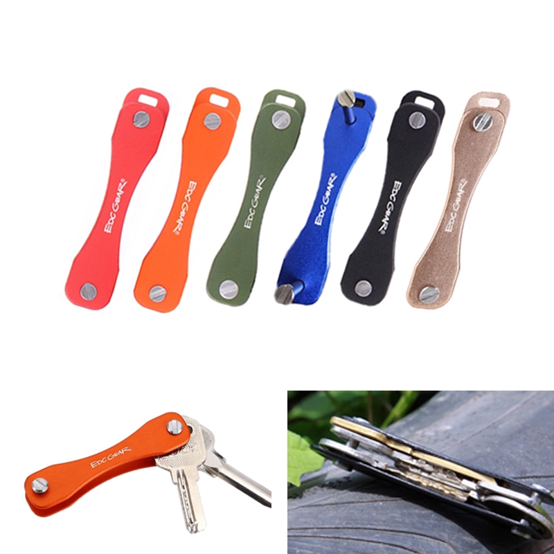 Edc dụng cụ kẹp móc chìa khóa đa năng sắp xếp gọn gàng cho hoạt động ngoài trời