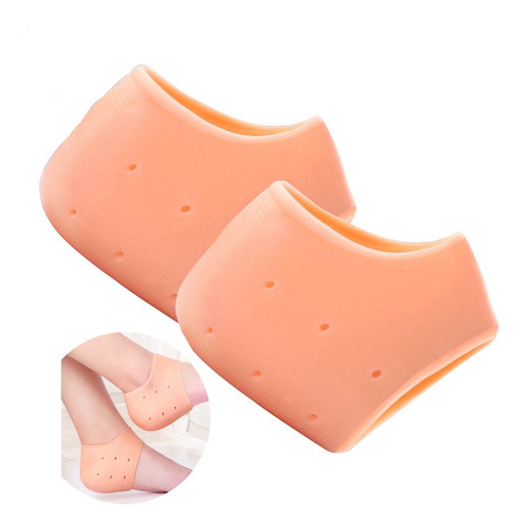 Vớ Bọc Gót Chân Silicone Chống Nứt Nẻ, Bong Tróc Da