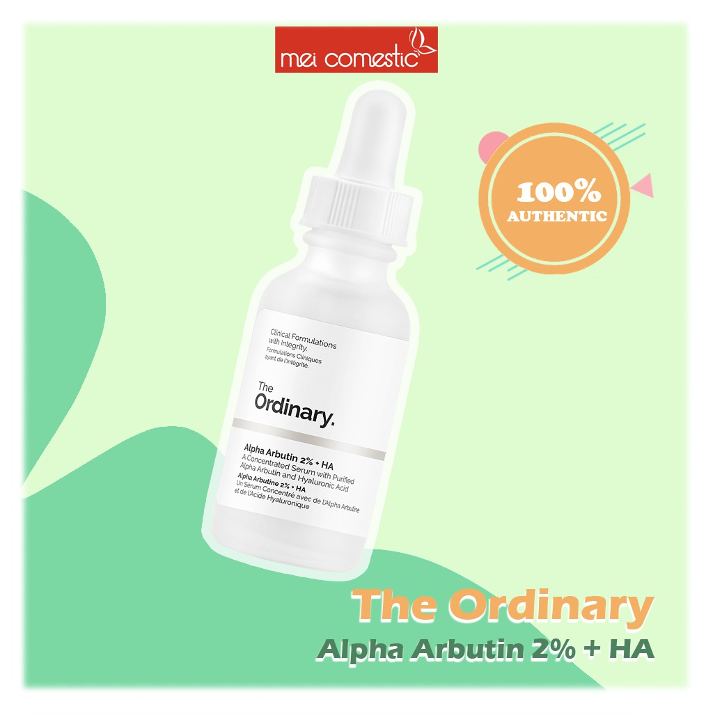  Tinh Chất Dưỡng Trắng The Ordinary Alpha Arbutin 2% + HA (30ml)