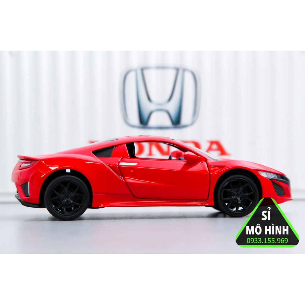 [ Sỉ Mô Hình ] Xe mô hình siêu xe Honda Acura NSX 1:32 Đỏ