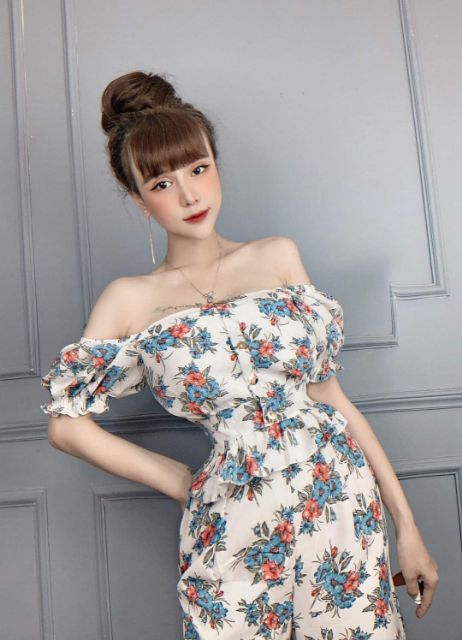 Sét Áo Hoa kèm Quần Đủ màu