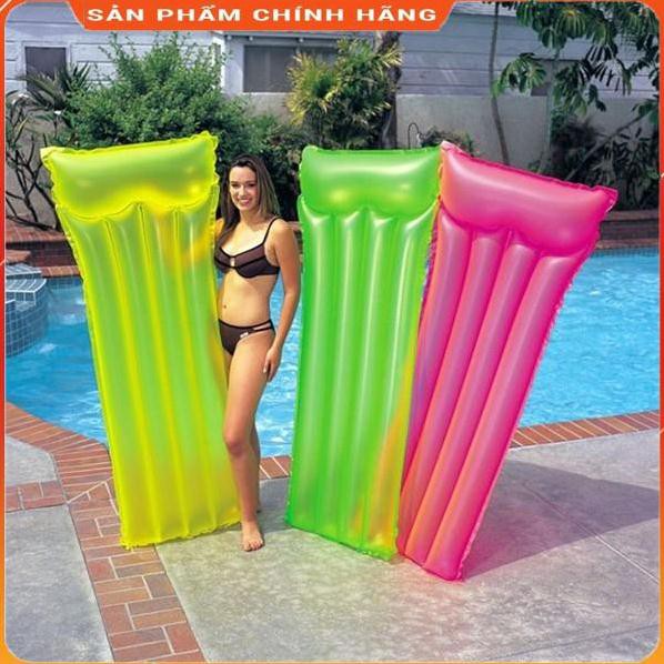 Phao bơi CHÍNH HÃNG 0317 59703, kích thước 183*69*5 cm, chất liệu nhựa Vinyl cao cấp